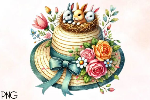 Download Easter Hat Sublimation Clipart - Art Collection