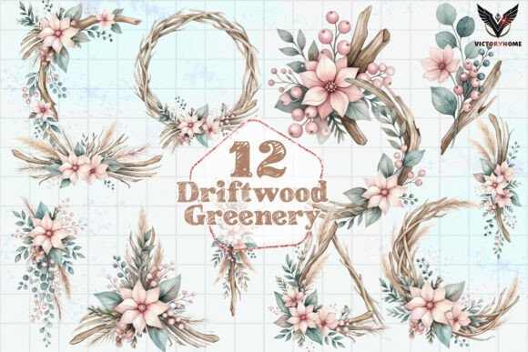Download Driftwood Greenery Clipart PNG - Art Collection