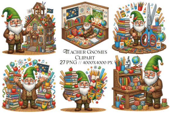 Download Teacher Gnomes Clipart - Art Collection