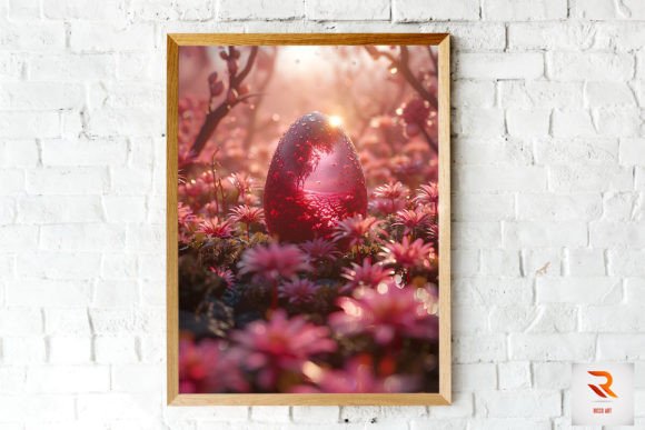 Download Fantasy Easter Eggs in the Forest Art - Art Collection