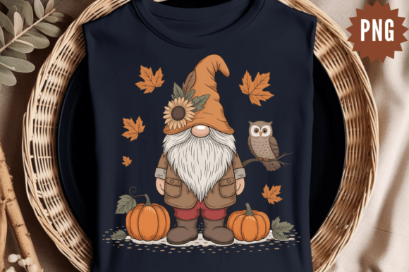 Download Thanksgiving Fall Gnome PNG Clipart - Art Collection
