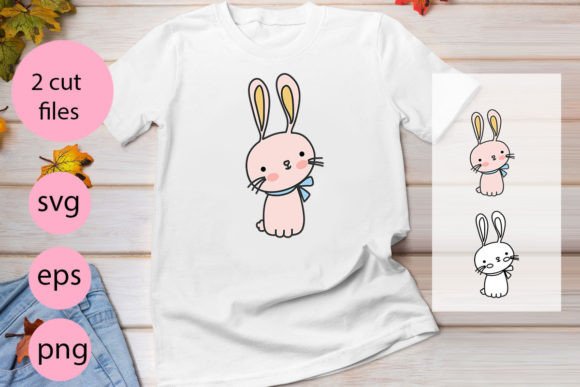 Download Cute Rabbit Svg,eps,png,clipart Graphic - Art Collection