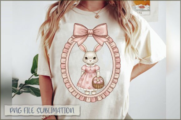 Download Vintage Easter Bunny Clipart PNG - Art Collection