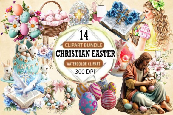 Download Christian Easter Watercolor Clipart - Art Collection
