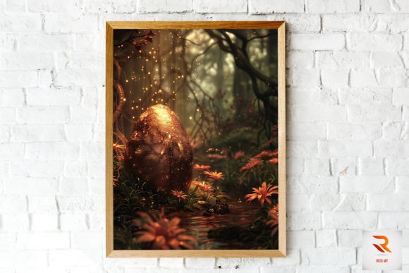 Download Fantasy Easter Eggs in the Forest Art - Art Collection