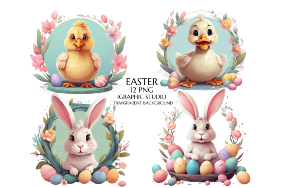 Download Pastel Easter Bunny Clipart - Art Collection