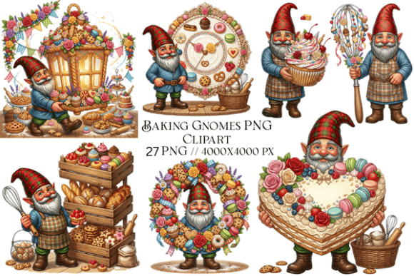 Download Baking Gnomes PNG Clipart - Art Collection