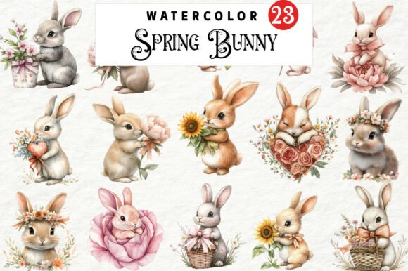 Download Spring Bunny Clipart - Art Collection
