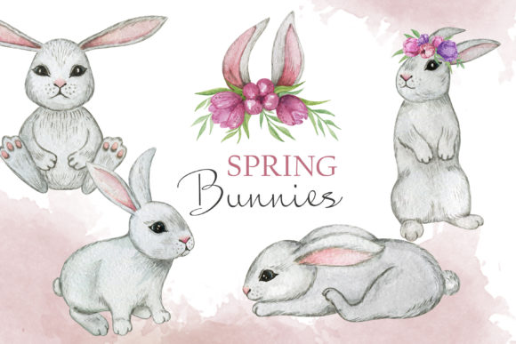 Download Spring Bunny Clipart - Art Collection
