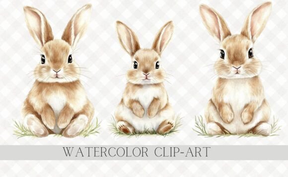 Download Watercolor Easter Bunny Clipart - Art Collection
