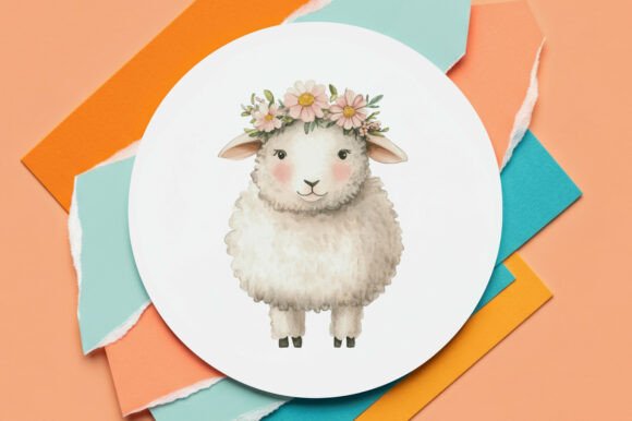 Download Watercolor Sheep Clipart - Art Collection