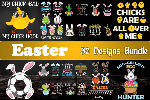Download Easter Bundle SVG Part 1 30 Designs - Art Collection