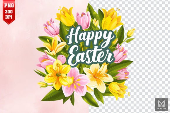 Download Happy Easter Sublimation Clipart Design - Art Collection