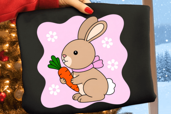 Download Farmhouse Bunny Easter PNG Clipart Desig - Art Collection