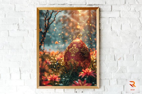 Download Fantasy Easter Eggs in the Forest Art - Art Collection