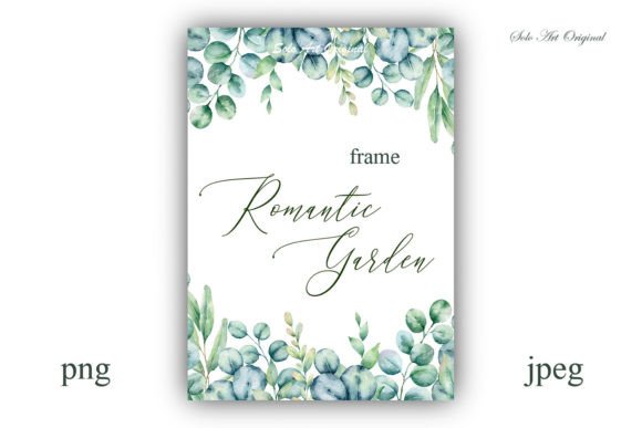 Download Eucalyptus Frame Border Greenery Clipart - Art Collection