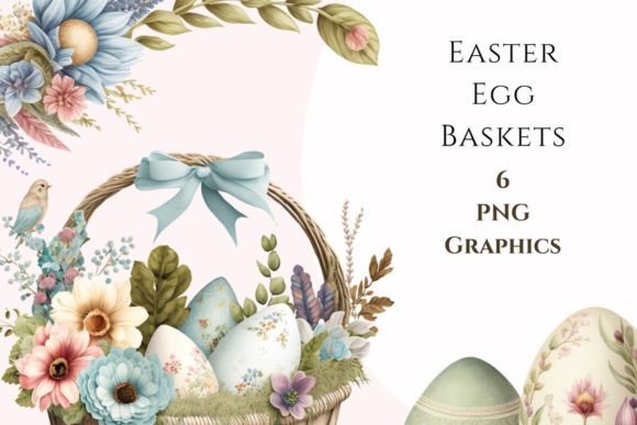 Download Easter Basket Clipart Pastel - Art Collection